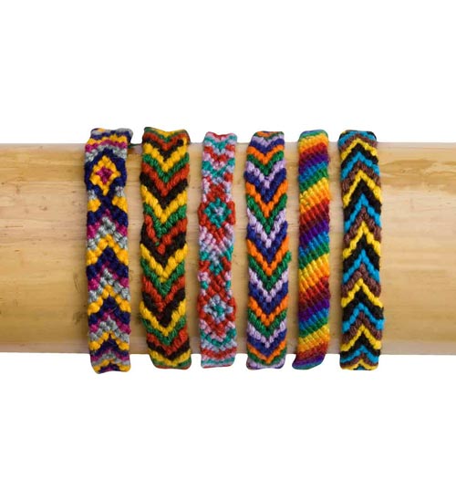 Guatemalan Friendship Bracelets - Handmade & Woven