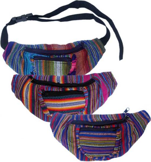 3 Compartment Hip Pack from Guatemala