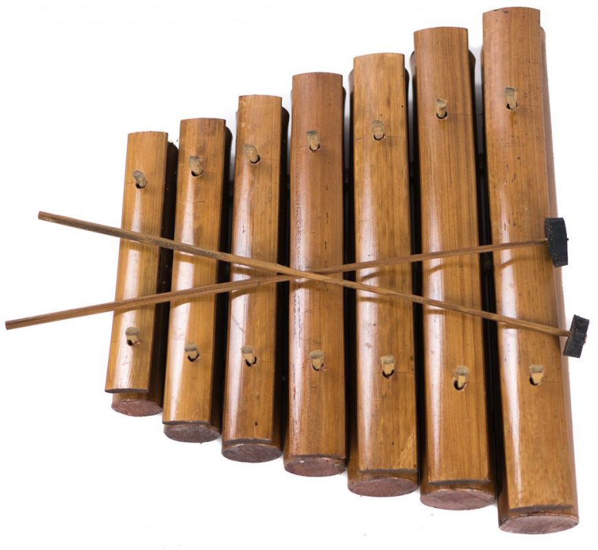 Bamboo Gamelan mallets included