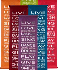Live Love Laugh Inspirational Banner