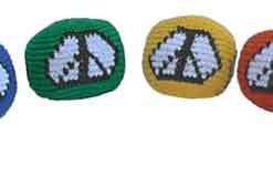 Peace Sign Hacky Sack