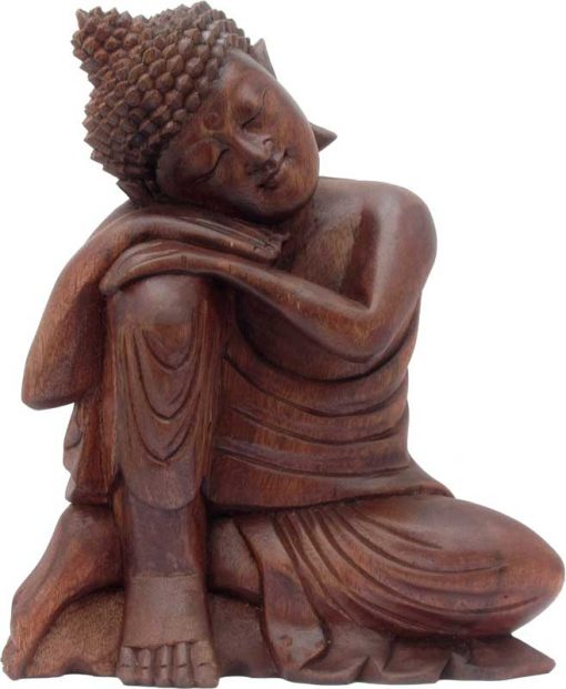 Dreaming Buddha Wood Carving