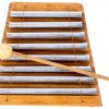 8 key energy chime metal wood base includes mallet