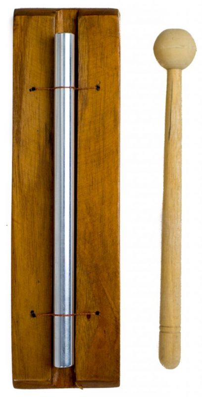 Energy chime small metal wood