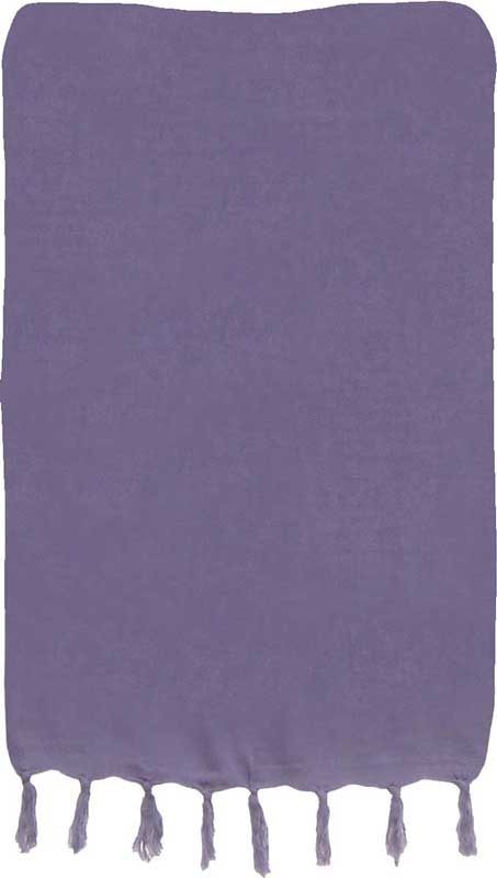 Solid Smoky Purple Sarong