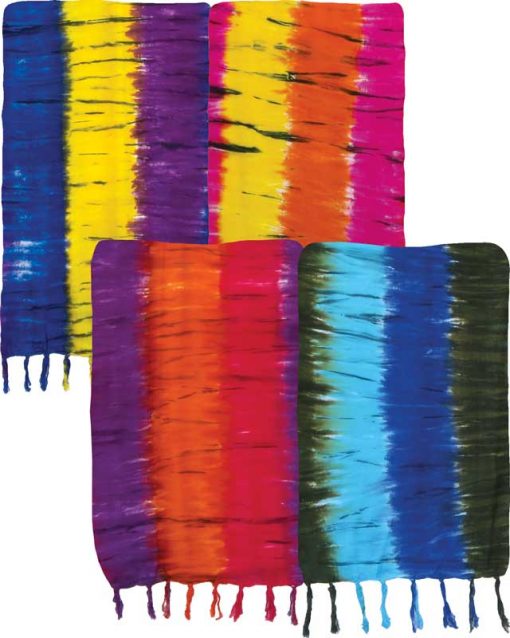 Striped Tie Dye Sarong