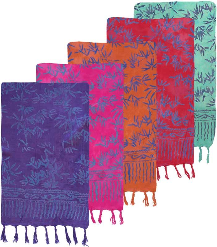 Bamboo Plant Sarong