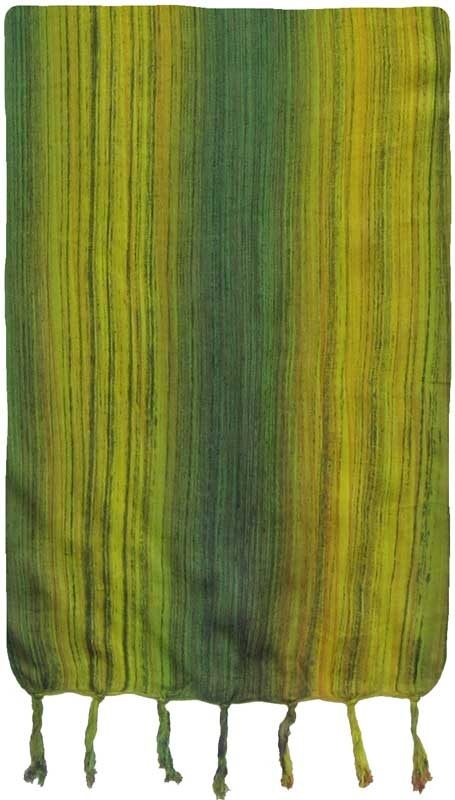 Green & Yellow Striped Sarongs