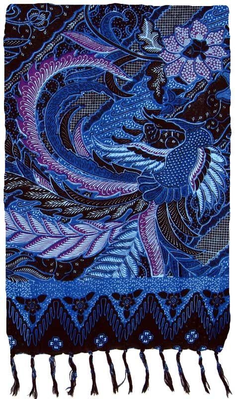 Traditional Batik Sarong, Design H