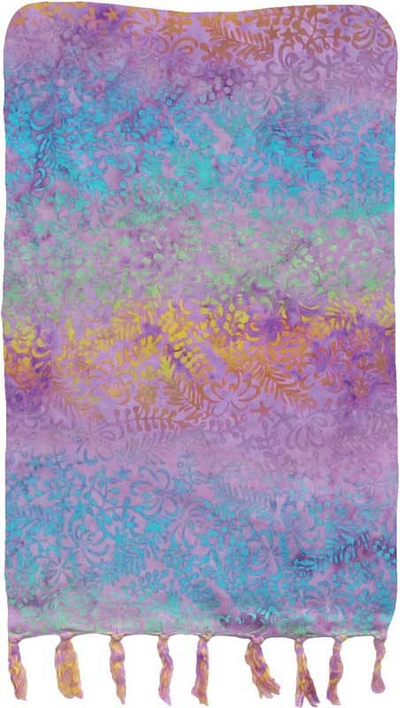 Purple Premium Ombre Batik Sarong