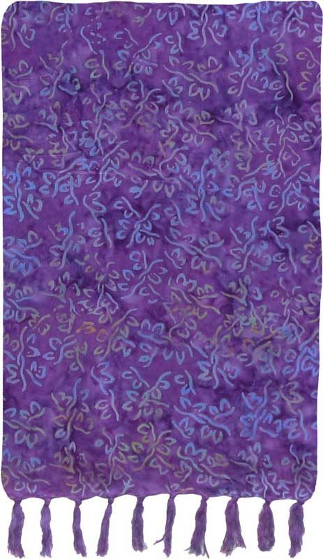 Purple Premium Batik Sarong