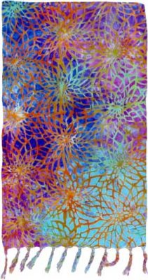 Multicolor Web Artisan Batik Sarong