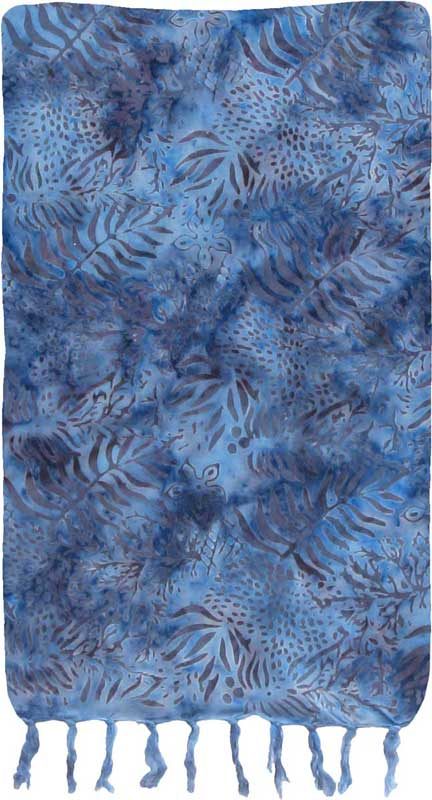 Steel Blue Premium Batik Sarong