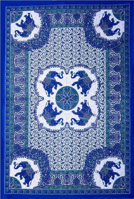 Elephant Mandala Bedspread