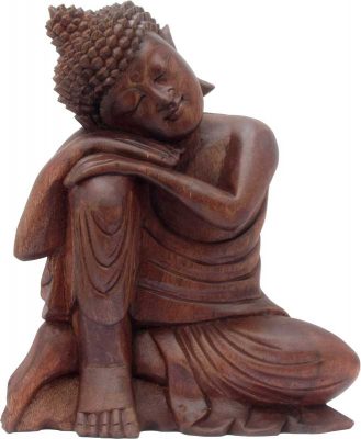 Bali wood buddha