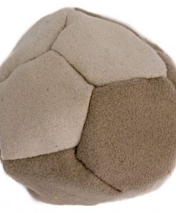 Sand filled Hacky sack suede sand tan gray
