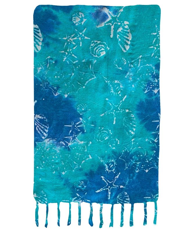Sally Sells Seashells Premium Batik Sarong