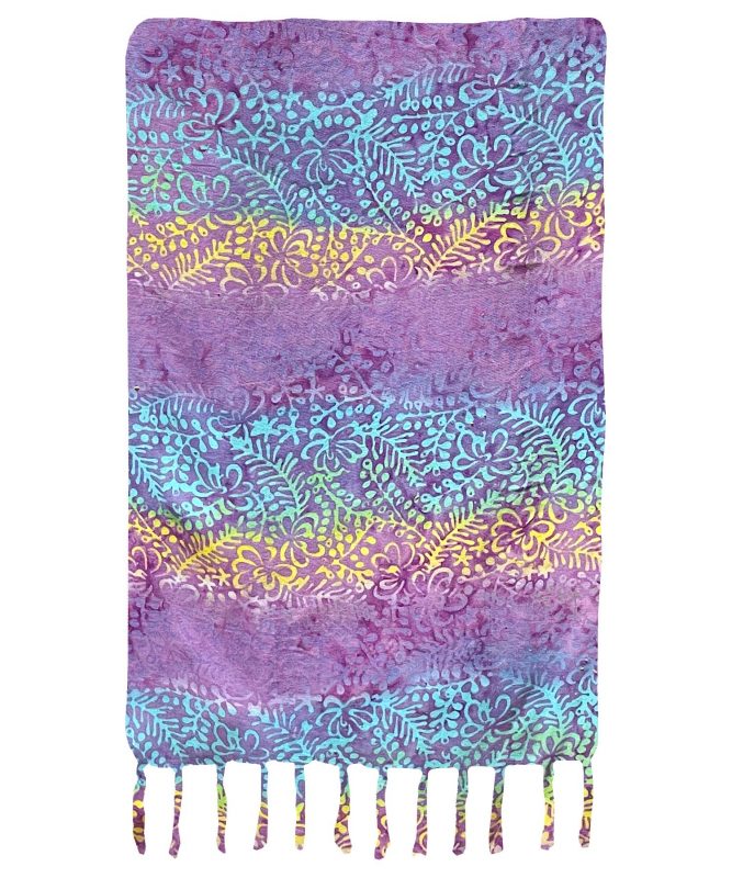 Lilac Lullabies Premium Batik Sarong