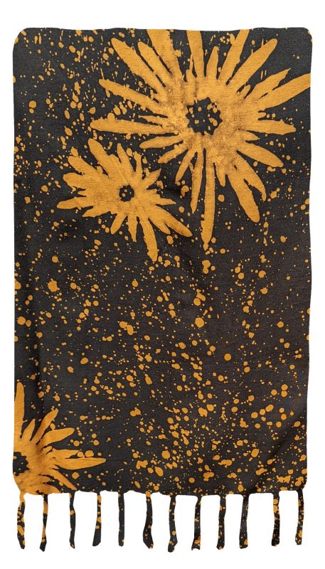 Sunflower Speckles Premium Batik Sarong