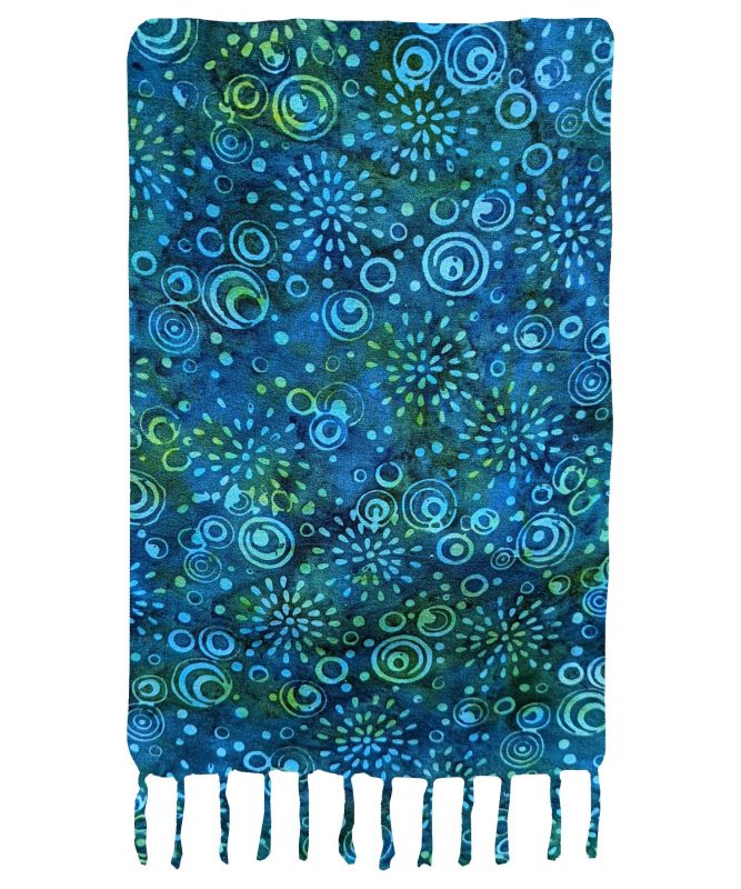 Bursts and Bubbles Premium Batik Sarong