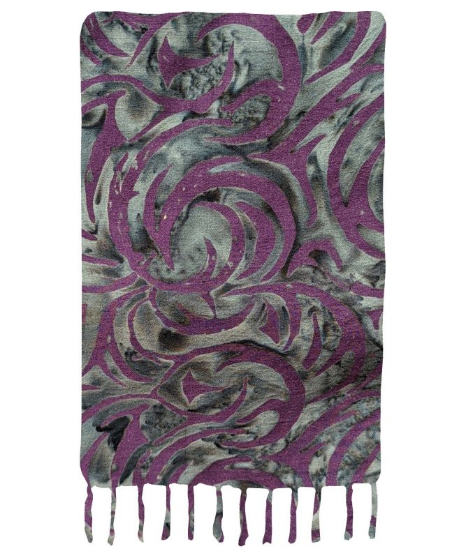 Violet Storm Premium Batik Sarong