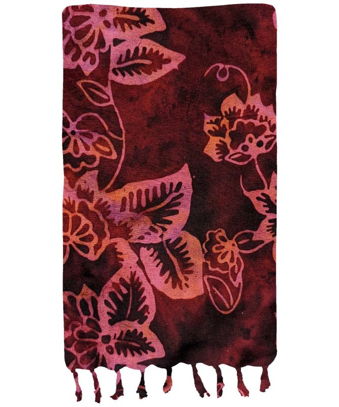 Rosy Rouge Premium Batik Sarong