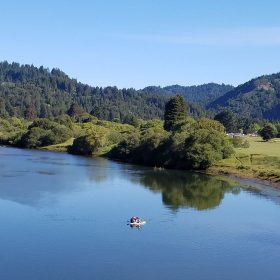 The Russian River in Duncans Mills