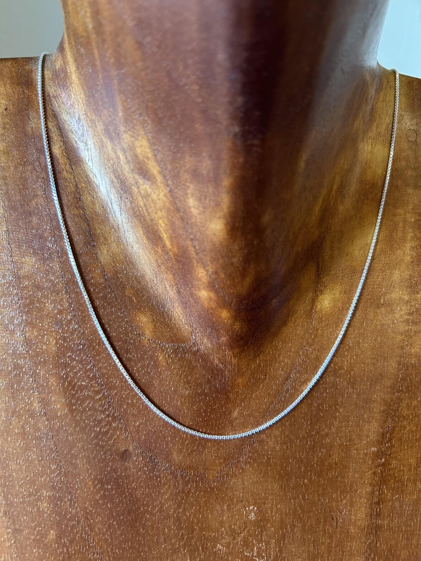 sterling silver box chain